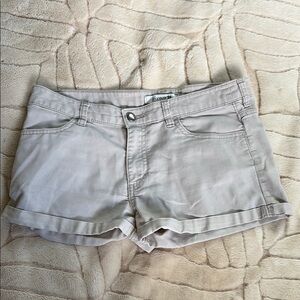 Forever 21 Tan Jean Shorts Soft Washed Finish